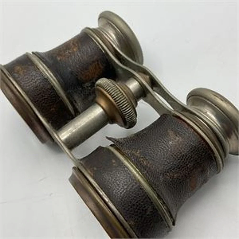 2 Binolux 7x35, Selsi 16x50 Binoculars & Lamier Fab Paris Opera Glasses | Cases